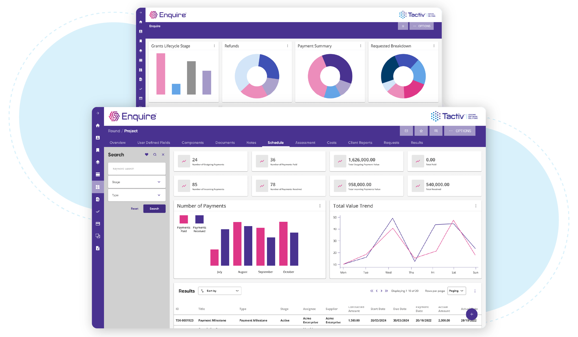 International aid landing page images 2