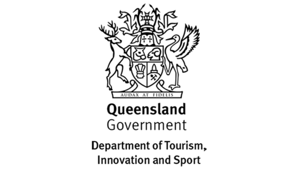 QLD Dept Tourism and Sport Logo